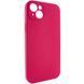 Чохол Silicone Case Full Camera Protective (AA) NO LOGO для Apple iPhone 15 Plus (6.7") Червоний / Rose Red 405848 фото 2