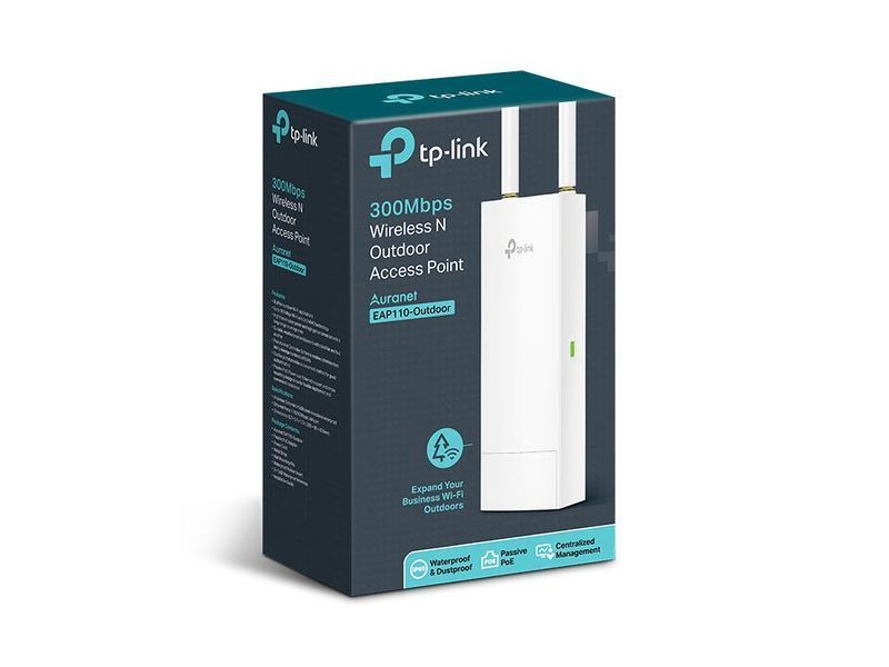 Мережеве обладнання, Точка доступу 300MBPS OMADA EAP110-OUTDOOR TP-LINK 292859 фото