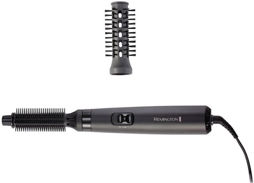 Фен-щітка Remington Dry & Style Caring, 400Вт, 2 режими, іоніз-я, кераміка, чорний (AS7100) 370057 фото