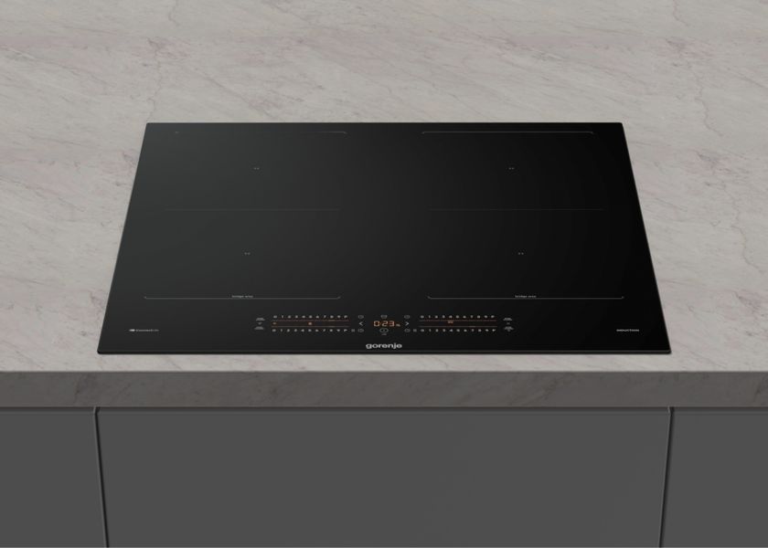 Варильна поверхня Gorenje індукційна, 60см, PowerBoost, TouchControl, Wi-Fi, збільшена площа приготування, чорний 393657 фото