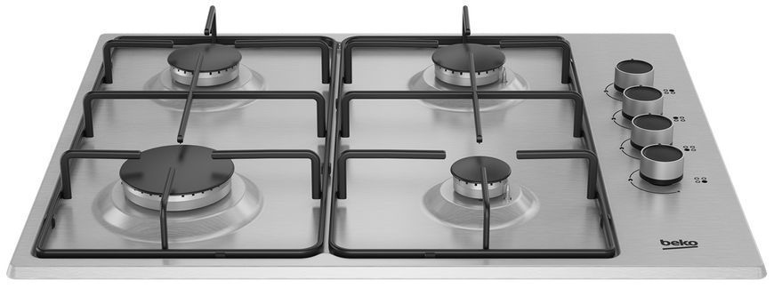 Варильна поверхня Beko газова, 60см, нерж (HIGG64123SX) 369812 фото