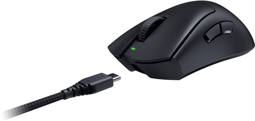Миша Razer Deathadder V3 Pro, USB-A/WL/BT, чорний (RZ01-04630100-R3G1) 375697 фото