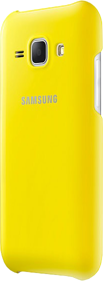 Чохол-накладка Samsung J100 Protective Cover Yellow (EF-PJ100BYEGRU) 64913 фото