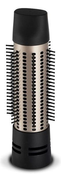 Фен-щітка Remington Blow Dry & Style Caring, 1000Вт, 2 режими, іоніз-я, хол. обдув, чохол, кераміка, чорно-золотий (AS7500) 367335 фото