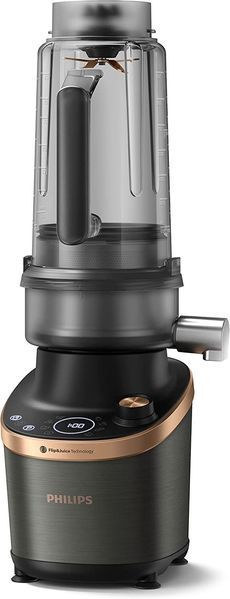 Блендер Philips стаціонарний Flip&Juice, 1500Вт, чаша-2000мл, мідно-чорний (HR3770/00) 370925 фото