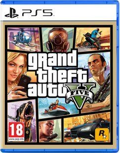 Гра консольна PS5 Grand Theft Auto V, BD диск (5026555431842) 365332 фото