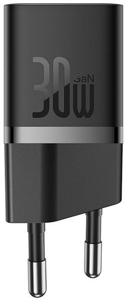 Зарядний Пристрій Baseus GaN5 Fast Charger 1C 30W CCGN070401 Black 272563 фото