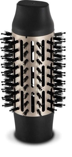 Фен-щітка Remington Blow Dry & Style Caring, 1000Вт, 2 режими, іоніз-я, хол. обдув, чохол, кераміка, чорно-золотий (AS7500) 367335 фото