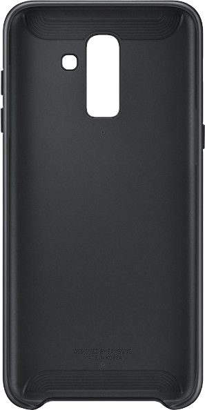 Чохол-накладка Samsung J8 2018 Dual Layer Cover (EF-PJ810CBEGRU) Black 124510 фото