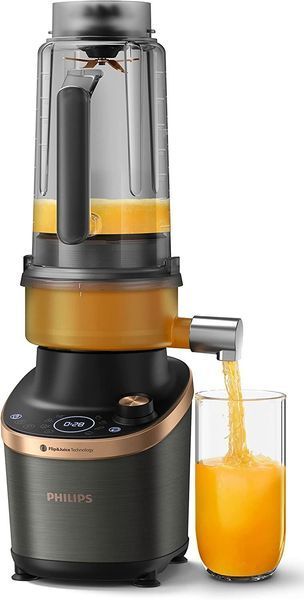 Блендер Philips стаціонарний Flip&Juice, 1500Вт, чаша-2000мл, мідно-чорний (HR3770/00) 370925 фото