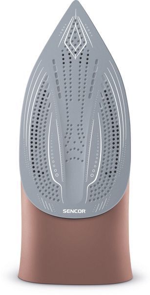 Праска Sencor, 3200Вт, 350мл, паровий удар -195гр, постійна пара - 45гр, керам. підошва, біло-рожевий (SSI8300RS) 375241 фото