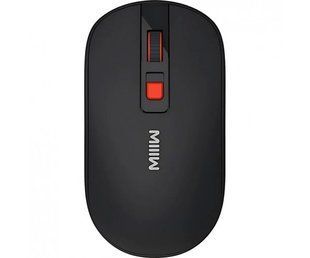Миша Xiaomi MiiiW Wireless Mute Mouse Lite PM21 (MW23M21) Black 354787 фото