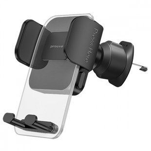 Автомобільний тримач Proove Crystal Clamp Plus Air Outlet Car Mount (CHCCP0000001) Black 287169 фото