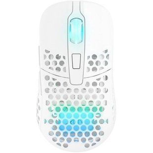 Миша Xtrfy M42, WL/USB-A, RGB, білий (M42W-RGB-WHITE) 371424 фото