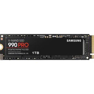 Накопичувач SSD Samsung M.2 1TB PCIe 4.0 990PRO (MZ-V9P1T0BW) 371215 фото