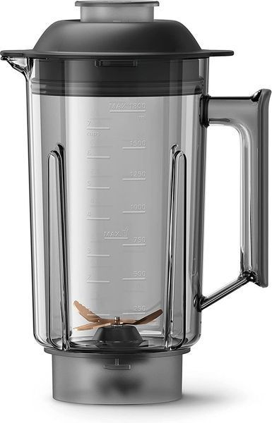 Блендер Philips стаціонарний Flip&Juice, 1500Вт, чаша-2000мл, мідно-чорний (HR3770/00) 370925 фото