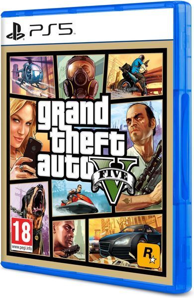 Гра консольна PS5 Grand Theft Auto V, BD диск (5026555431842) 365332 фото