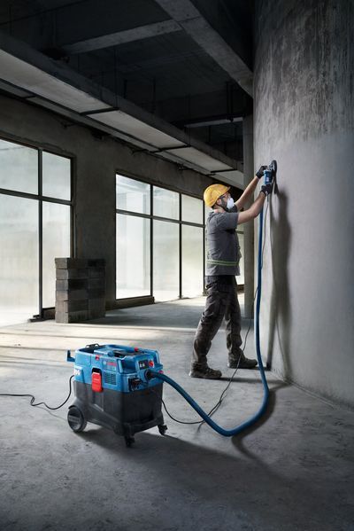 Пилосос професійний Bosch GAS 400 A, 1200Вт, 240мБар, контейнер 40л, 14кг (0.601.9M0.020) 373414 фото