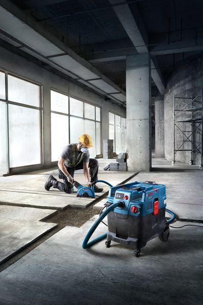 Пилосос професійний Bosch GAS 400 A, 1200Вт, 240мБар, контейнер 40л, 14кг (0.601.9M0.020) 373414 фото