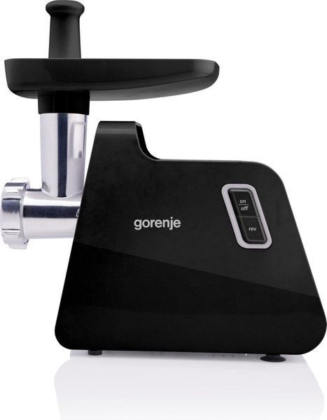 М'ясорубка Gorenje, 1700Вт, 2,3кг/хв, 2 решітки, пластик/метал, чорний (MG1701SB) 370104 фото