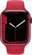 Смарт-годинник Apple Watch Series 7 GPS 45mm PRODUCT RED Aluminum Case With PRODUCT RED Sport Band (MKN93) 217680 фото 2