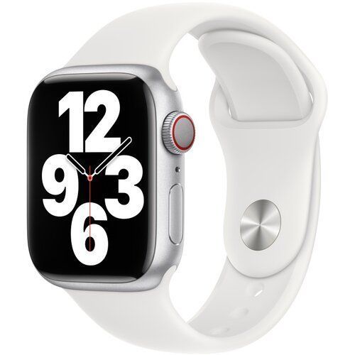 Ремінець Apple Watch Sport Band 42/44 White M/L (MP7H3) 269496 фото