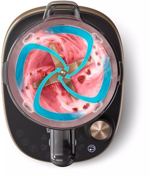 Блендер Philips стаціонарний Flip&Juice, 1500Вт, чаша-2000мл, мідно-чорний (HR3770/00) 370925 фото