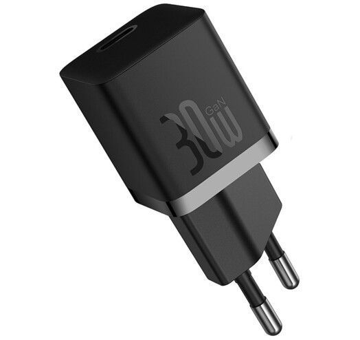 Зарядний Пристрій Baseus GaN5 Fast Charger 1C 30W CCGN070401 Black 272563 фото