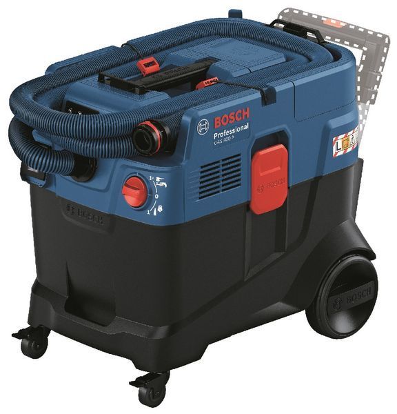 Пилосос професійний Bosch GAS 400 A, 1200Вт, 240мБар, контейнер 40л, 14кг (0.601.9M0.020) 373414 фото