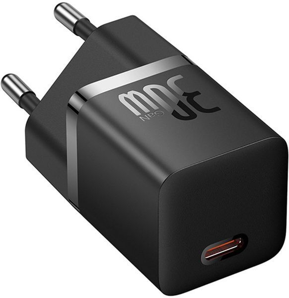 Зарядний Пристрій Baseus GaN5 Fast Charger 1C 30W CCGN070401 Black 272563 фото