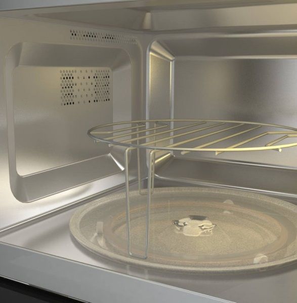 Мікрохвильова піч Gorenje вбудовувана, 25л, електр. управл., 900Вт, гриль, дисплей, інвертор, чорний (BMI251SG3BG) 373640 фото