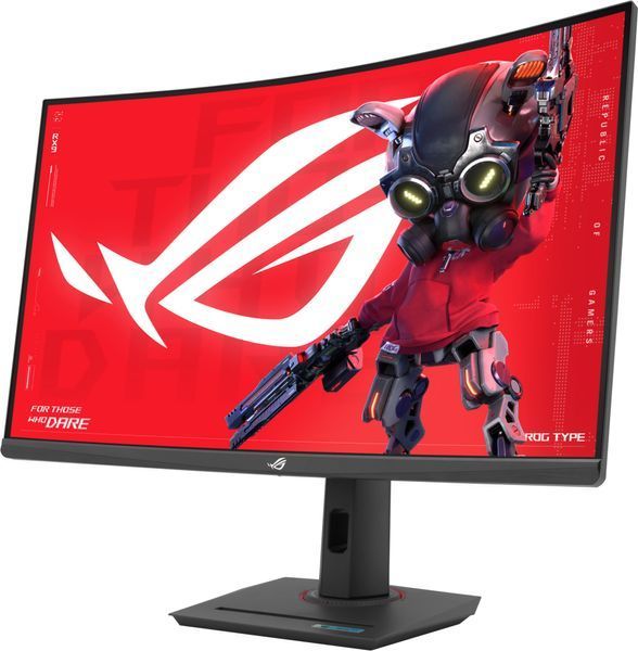Монітор Asus 31.5" ROG Strix XG32WCMS HDMI, DP, USB-C, Audio, VA, 2560x1440, 280Hz, 1ms, sRGB 125%, CURVED, AdaptiveSync, HAS, HDR400 362962 фото