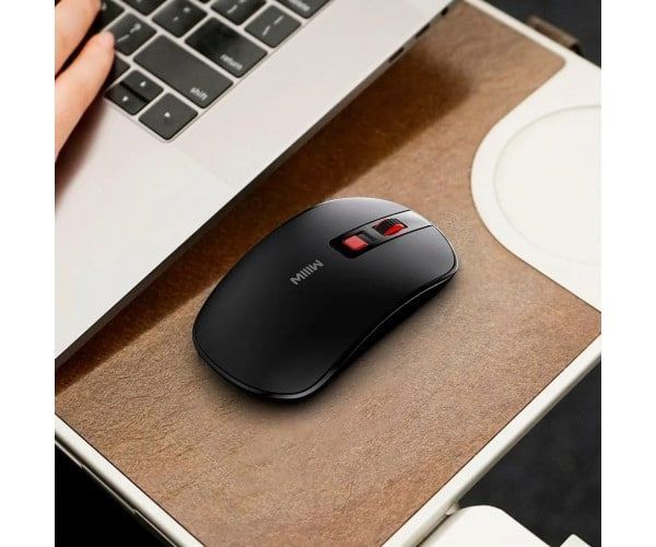 Миша Xiaomi MiiiW Wireless Mute Mouse Lite PM21 (MW23M21) Black 354787 фото