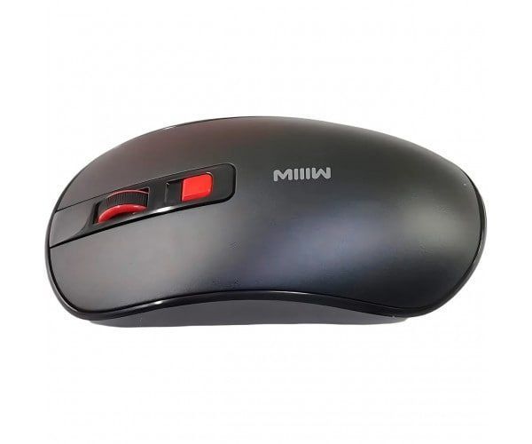 Миша Xiaomi MiiiW Wireless Mute Mouse Lite PM21 (MW23M21) Black 354787 фото