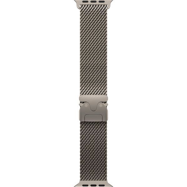 Ремінець Apple Watch Milanese Loop Natural Titanium 44/45/46/49mm - Medium (MXKD3 / MGHP4) 327402 фото