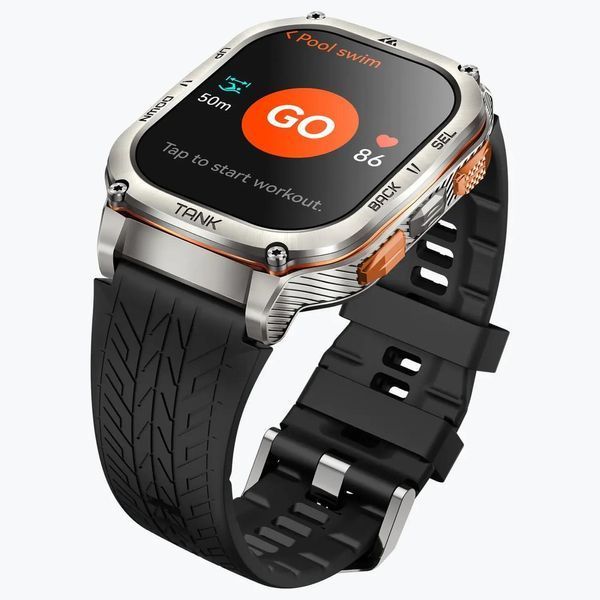 Розумний годинник M3 ULTRA TANK M3 ULTRA SIL KOSPET 390069 фото