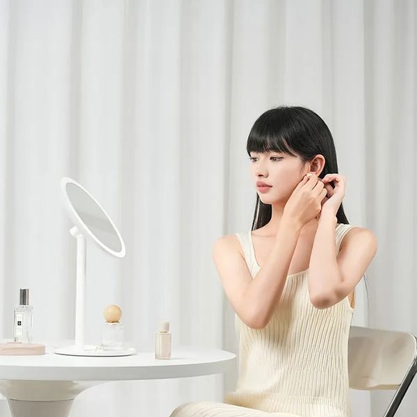 Дзеркало для макіяжу з LED підсвіткою Xiaomi DOCO DayLight Mirror (XM001) 359883 фото