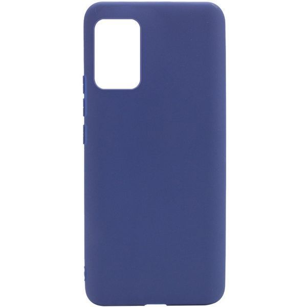 Силиконовый чехол Candy для Samsung Galaxy A03s Синий 222556 фото