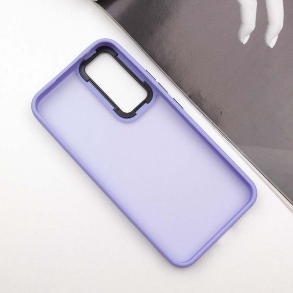 Чохол TPU+PC Lyon Frosted для Samsung Galaxy A55 Purple 295750 фото
