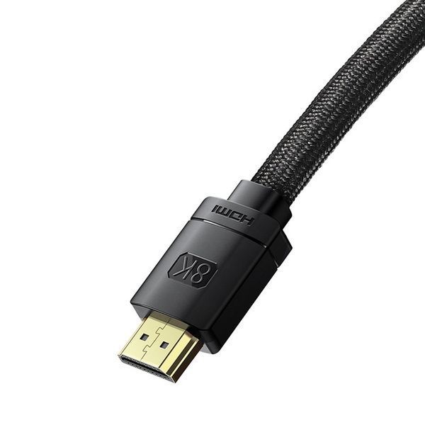 Кабель Baseus High Definition Series HDMI 8K To HDMI 8K Adapter Cable 3m (CAKGQ-L01) Black 398492 фото