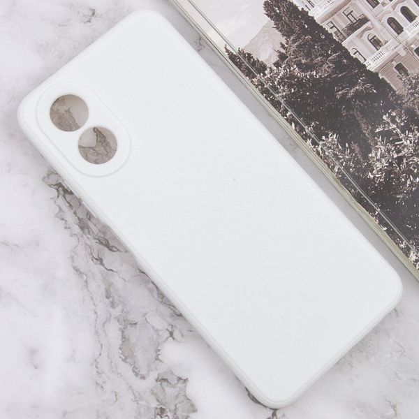 Силіконовий чохол Candy Full Camera для Oppo A38 / A18 Білий / White 286339 фото