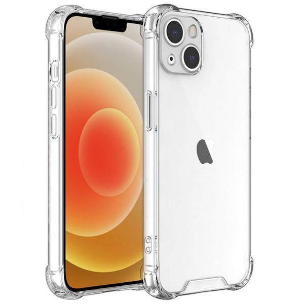TPU чохол GETMAN Ease logo посилені кути для Apple iPhone 13 mini (5.4") Безбарвний (прозорий) 215278 фото