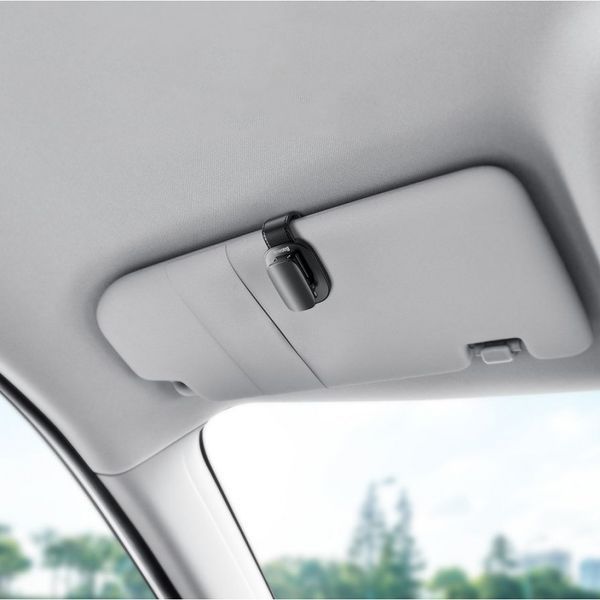 Тримач для окулярів Baseus Platinum Vehicle Paste type (ACYJN-A01) black 378257 фото