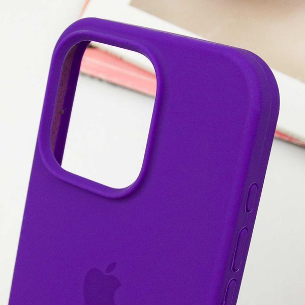 Чохол Silicone Case Full Protective (AA) для Apple iPhone 13 Pro Max (6.7") Фіолетовий / Ultra Violet 215867 фото