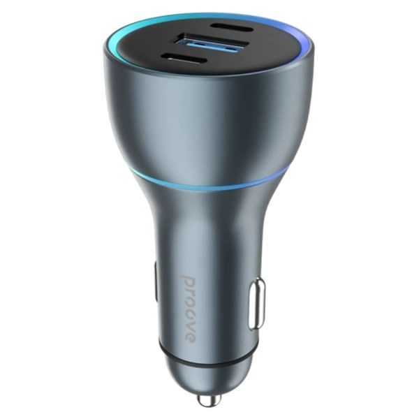 АЗП Proove Super Charge 130W (2 Type-C + USB) (ACSC13120004) Metal Gray 287164 фото