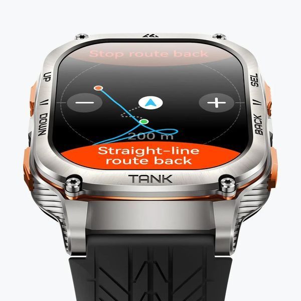 Розумний годинник M3 ULTRA TANK M3 ULTRA SIL KOSPET 390069 фото