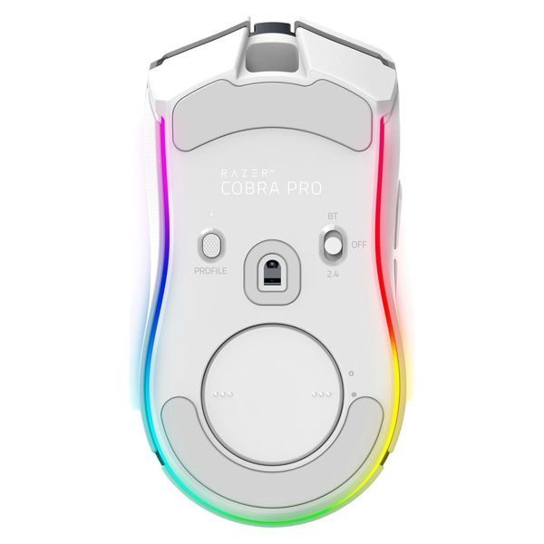 Миша Razer Cobra Pro, RGB, USB-A/WL/BT, білий (RZ01-04660200-R3G1) 375698 фото