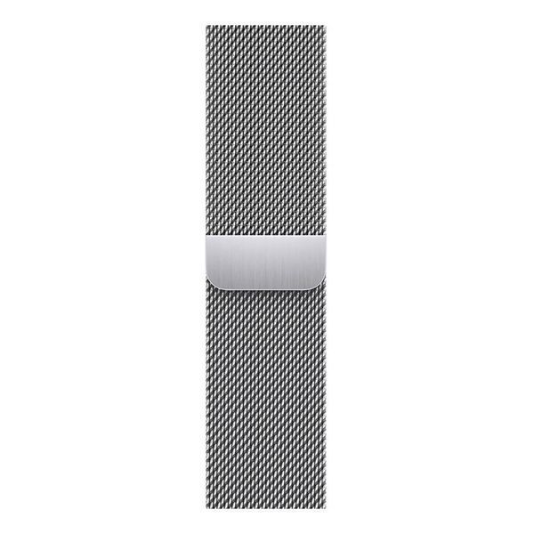 Смарт-годинник Apple Watch Series 7 GPS + LTE 41mm Silver Stainless Steel Case With Silver Milanese Loop MKHX3/MKHF3 262570 фото