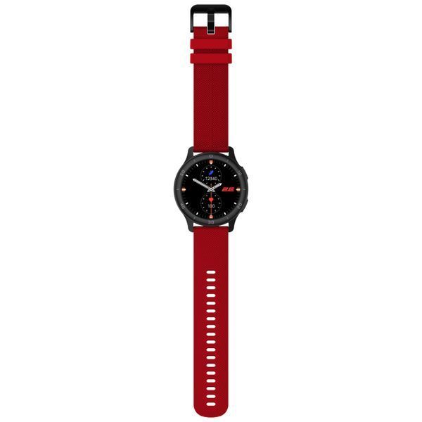 Смарт-годинник 2E Motion GT2 47мм, 1.32", 360x360, BT 5.2, Чорно-червоний (2E-CWW21BKRD) 363847 фото
