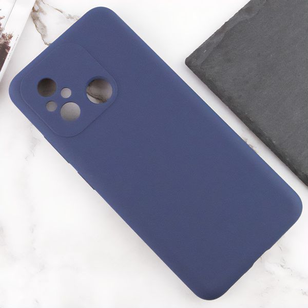 Чохол Silicone Cover Lakshmi Full Camera (AAA) для Xiaomi Redmi 12C Темно-синій / Midnight blue 271874 фото